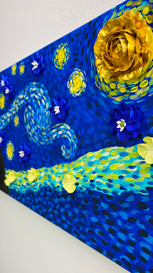 A Golden Starry Night