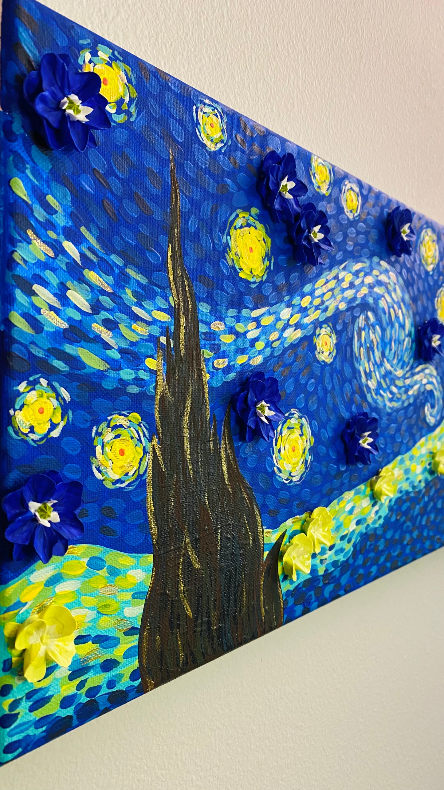 A Golden Starry Night